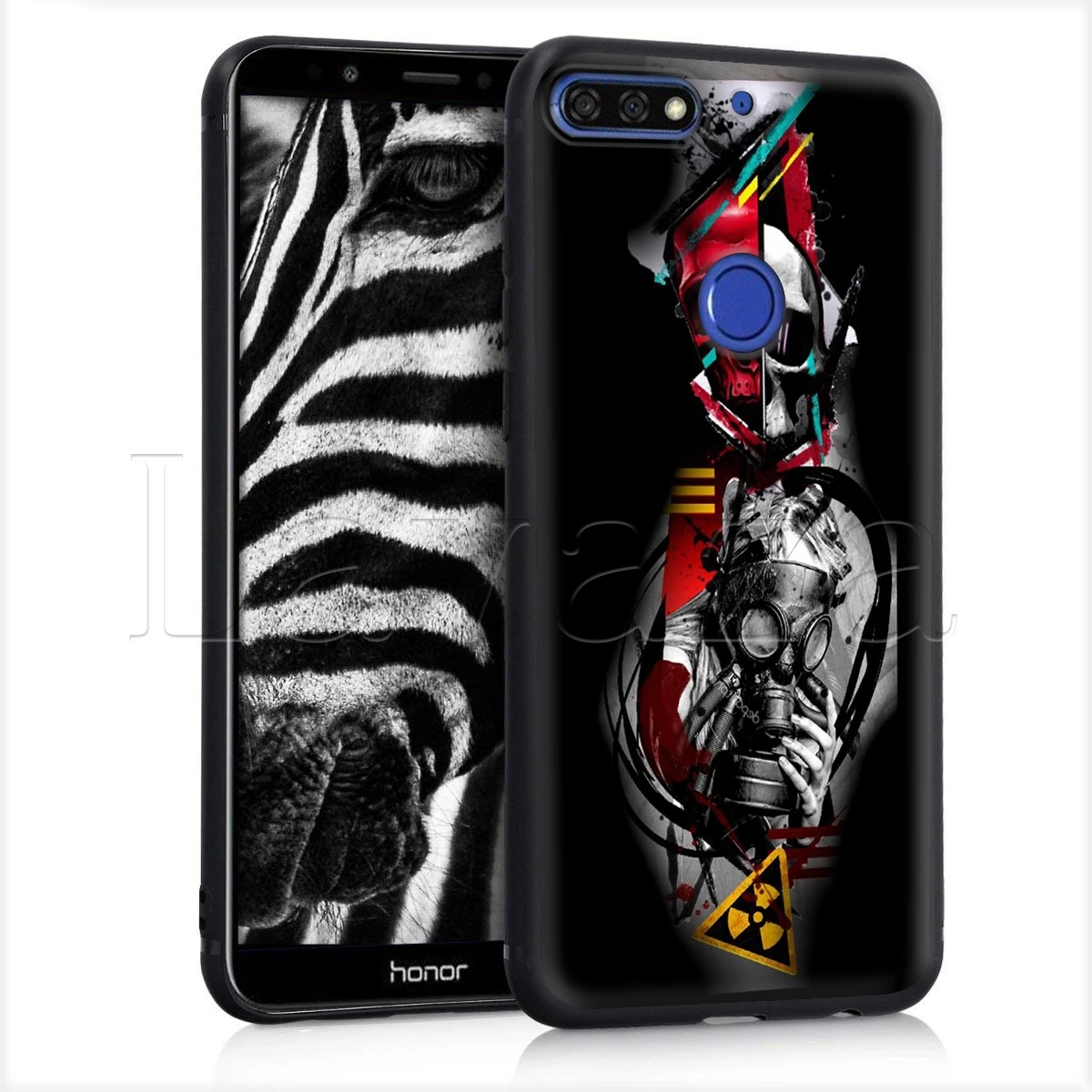 Чехол Lavaza с противогазовой маской для мужчин Huawei Honor Nova 6 7 9A 10 Y6P P40 30 Pro Max SE 4G