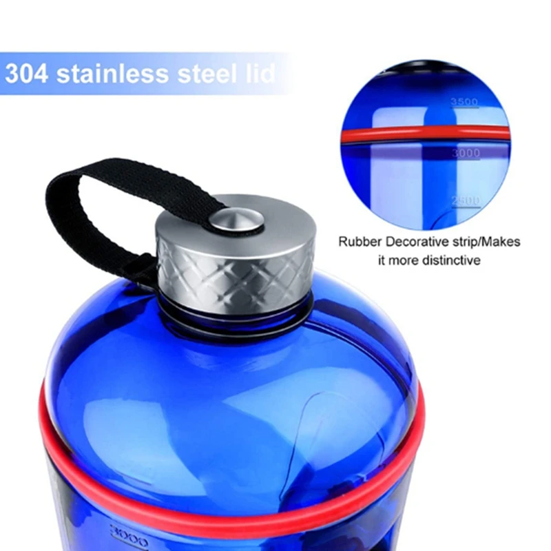 

Gallon Water Bottle with Straw Motivational Water Bottle , Large Water Bottle Water Bottle, Jug for Sports Water Bottles