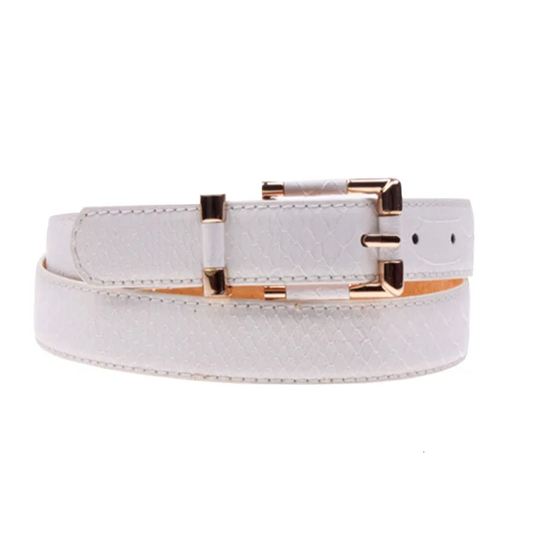 Женский ремень Модный женский из змеиной кожи ремни искусственной для женщин с