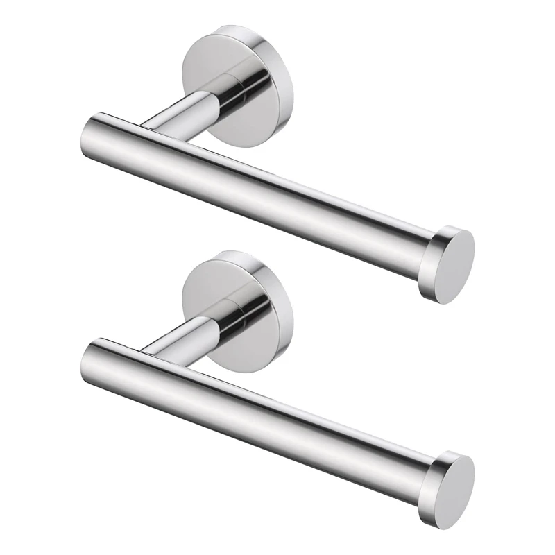 

Toilet Paper Holder for Bathroom 2 Pack Tissue Holder Dispenser Stainless Steel Toilet Roll Holder Wall Mount