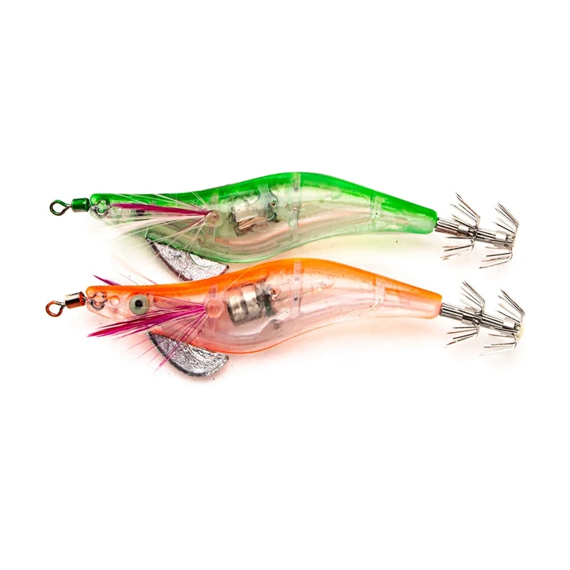 Комплект из 2 предметов с мигающими светодиодами рыболовная приманка