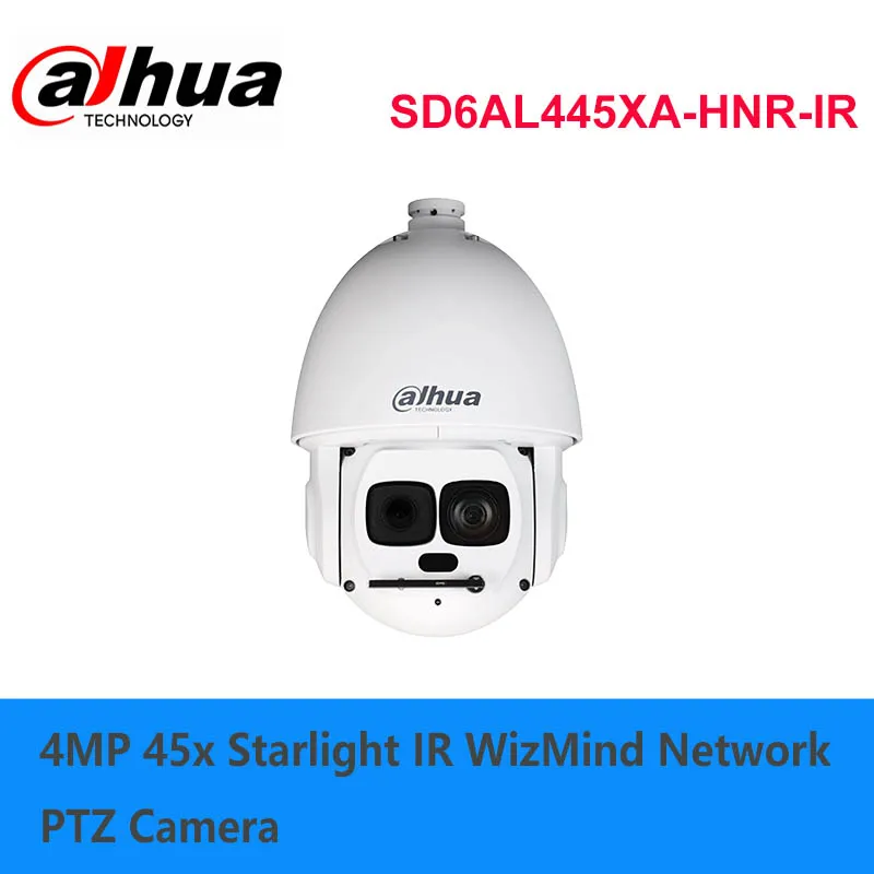

Dahua горячая Распродажа 4MP 45x Starlight IR WizMind Network PTZ Camera SD6AL445XA-HNR-IR