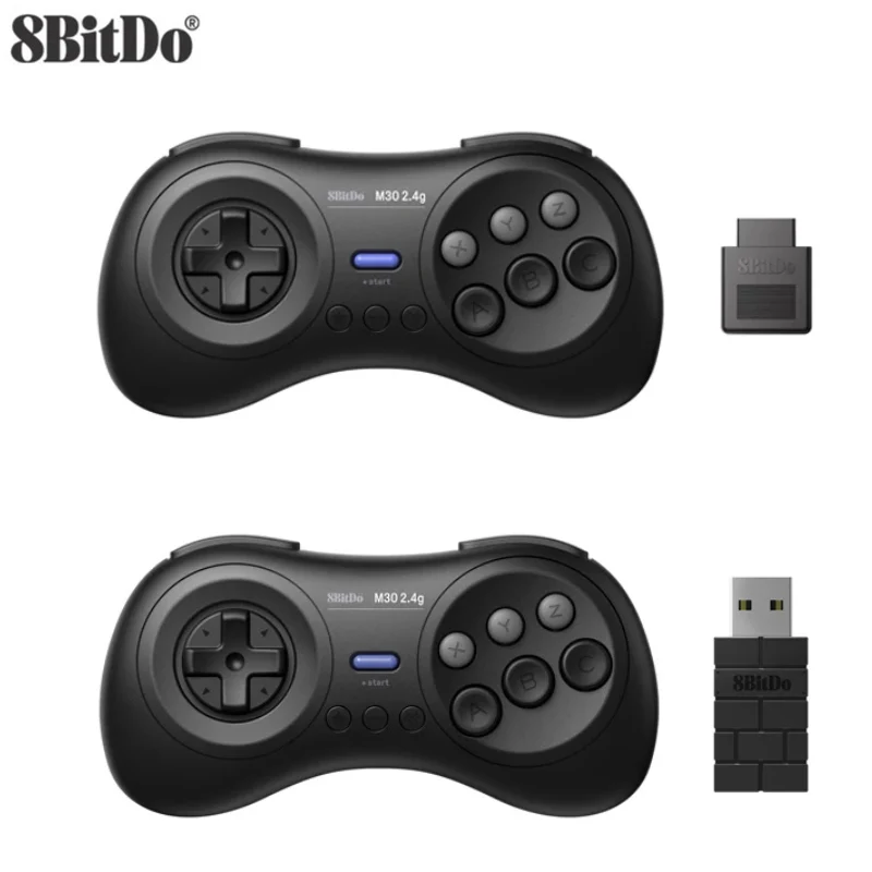 

8BitDo M30 2.4G Wireless Gamepad for Sega Genesis/Gega Genesis Mini and Mega Drive/Mini - Sega Genesis Wireless Game Controller