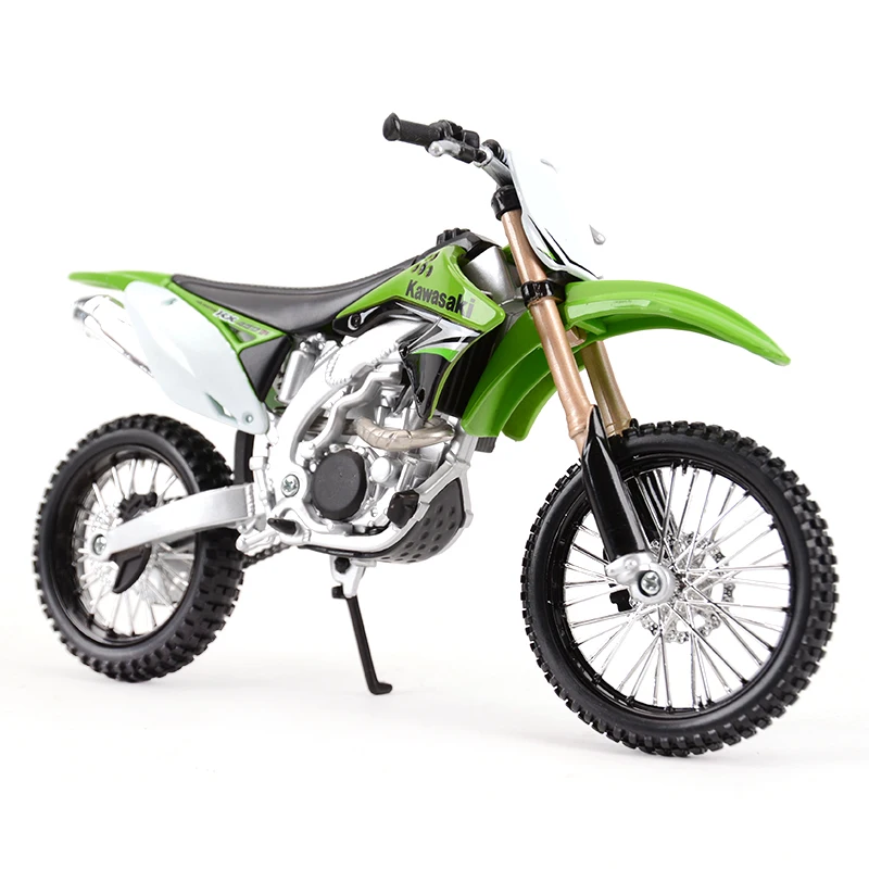 Maisto 1:12 Kawasaki KX 450F зеленый литья под давлением модель мотоцикла из сплава игрушка