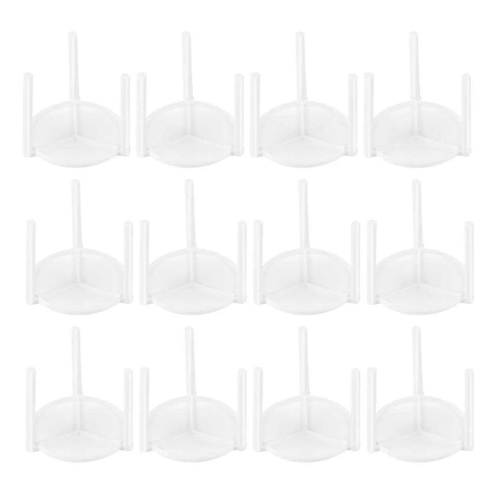 100 шт. белая стойка для хранения пиццы | Дом и сад