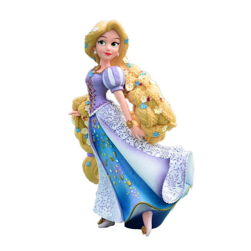 

Simulation Doll Princess with Long Hair Action Figure Rapunzel Jasmine Model Decoration Kids Toy Christmas Gifts Surprise Doll