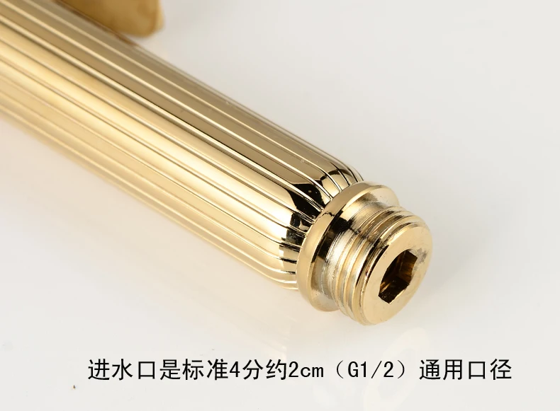 Смеситель для душа LASO Shattaf золотистое медное биде смеситель ванной комнаты