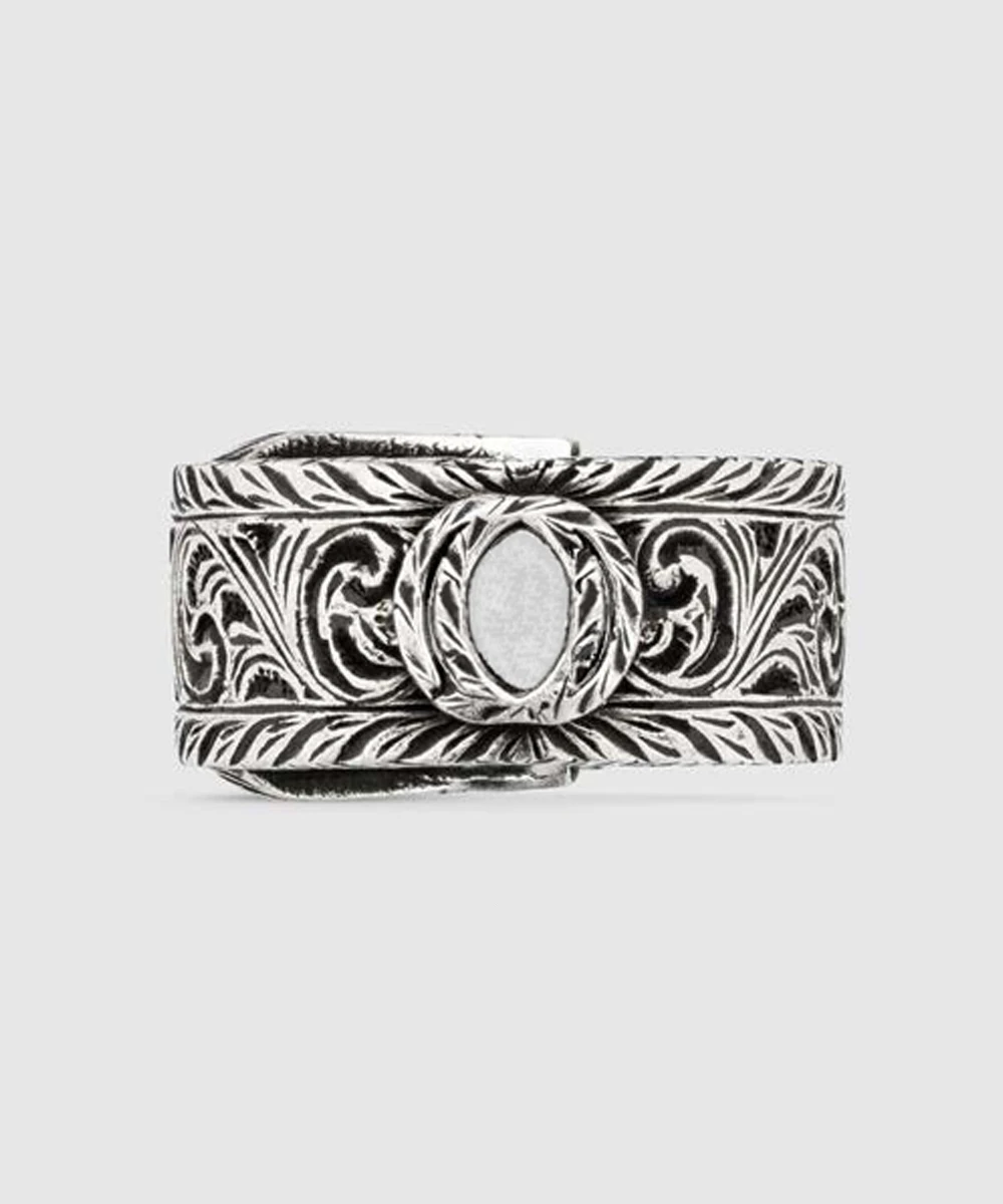 

2021 trend luxury brand ring for couples men and women unisex silver rings set men's rings