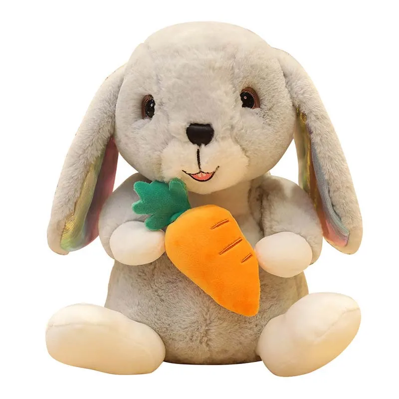 Симпатичная плюшевая игрушка в виде моркови клубники кролика милое спящее