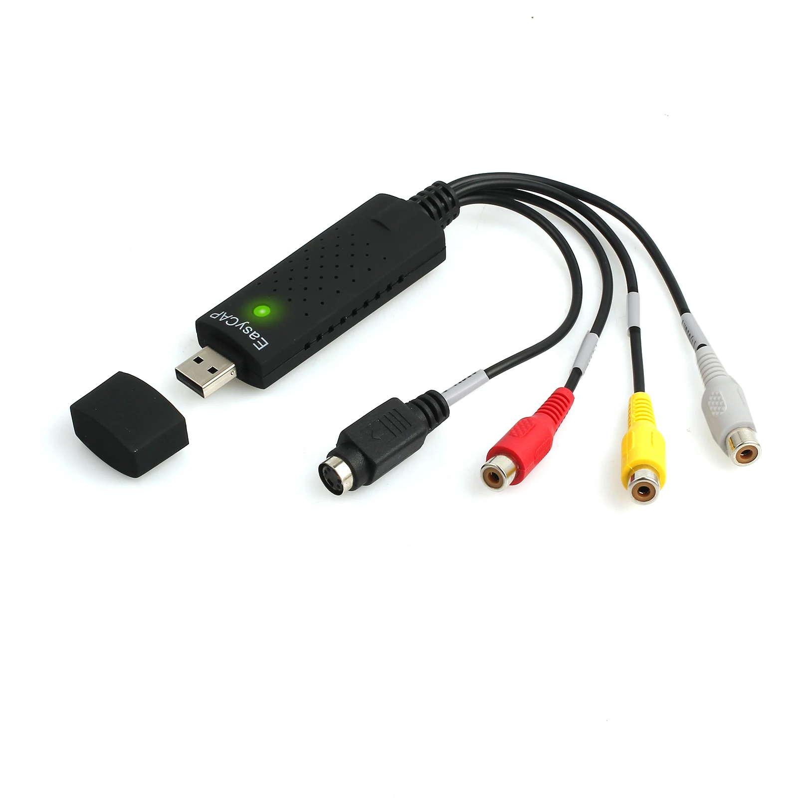 ESYNiC USB VHS для DVD аудио видео конвертер захвата полный Scart комплект с проводами и