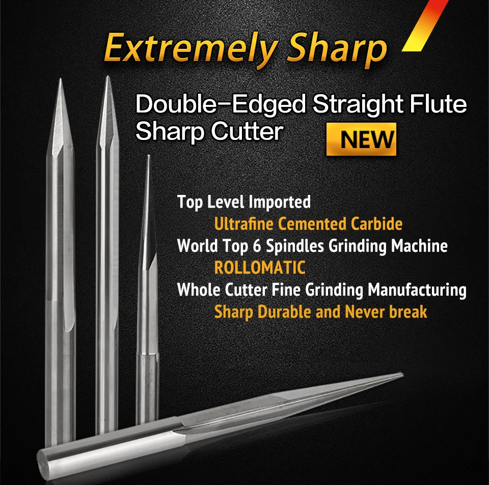 V-образная фреза с шариковым наконечником импортный материал глубокая