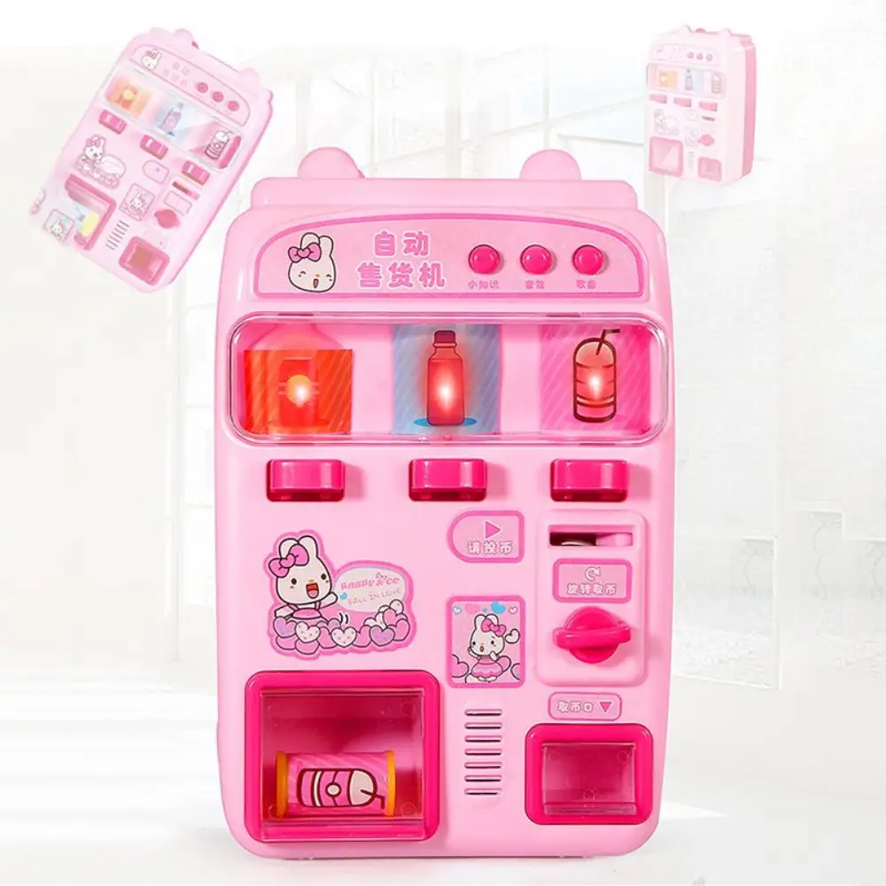 Детский торговый автомат для напитков игровой девочек 3-6 лет развивающая игрушка