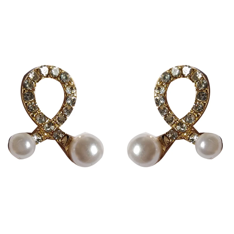 

S925 needle Delicate Jewelry Earrings Hot Selling Style Shiny Crystal Bling Bling Jewelry Earrings For Girl Student Party Gifts