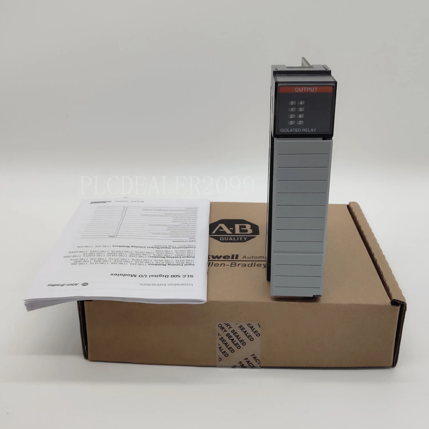 1 предмет; Новинка; 1746-OX8 SLC 500 модуль релейного выхода 8 Ch 1746OX8 17460x8