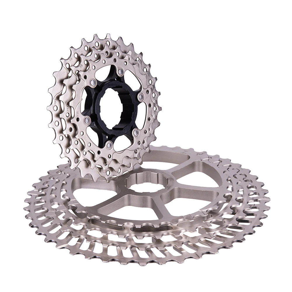 

11 Speed 11-46T SLR 2 Bicycle Cassette HG Compatible 11s ultralight 46T CNC k7 For MTB GX X1 NX M8000 With 10 Speed Hub