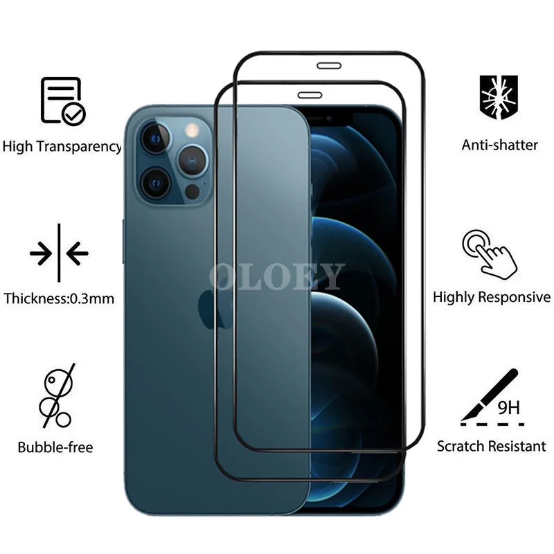 Защитное стекло для Iphone12 I Phone 11pro Защита экрана Apple Iphone 12pro Max 11 Pro 12 Mini аксессуары