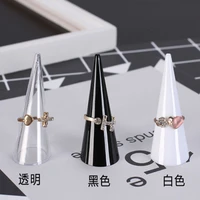 1pcs finger cone fingertip ring stand jewellery display holder plastic storage new jewelry accessories display holder