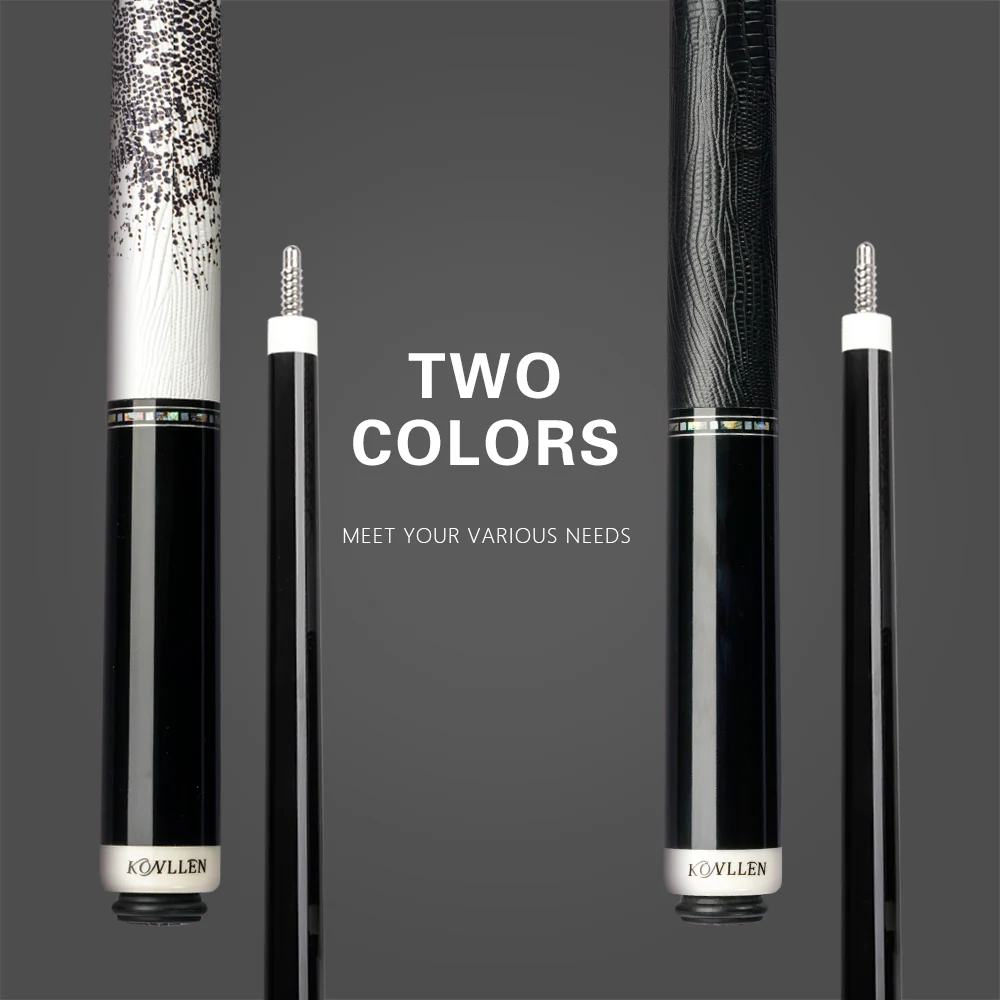 Карбоновый кий Konllen из углеродного волокна бильярдный с валом 12 5 мм комплект 3/8*8