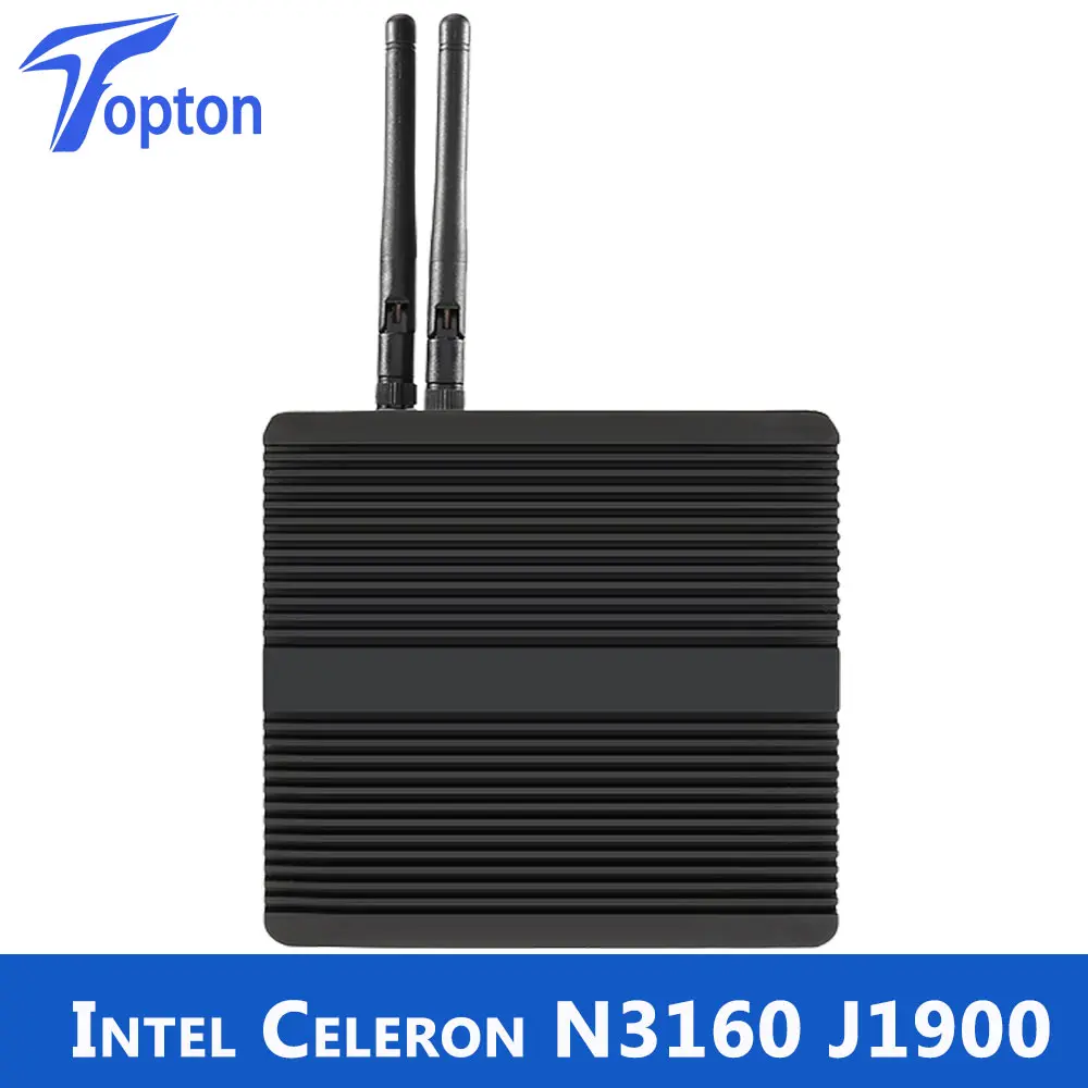 Компьютер Intel Celeron N3160 процессор Win 7/8/10 4 ядра нити мини портативные компьютеры с