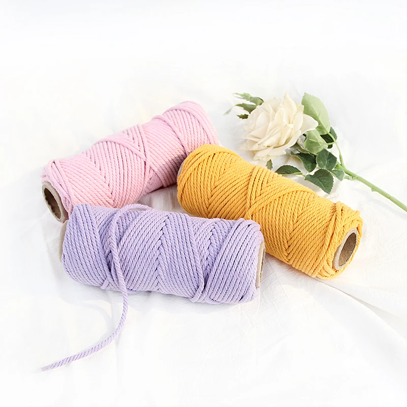 Шнур макраме богемные носовые гобелены ручной работы цветные тканые