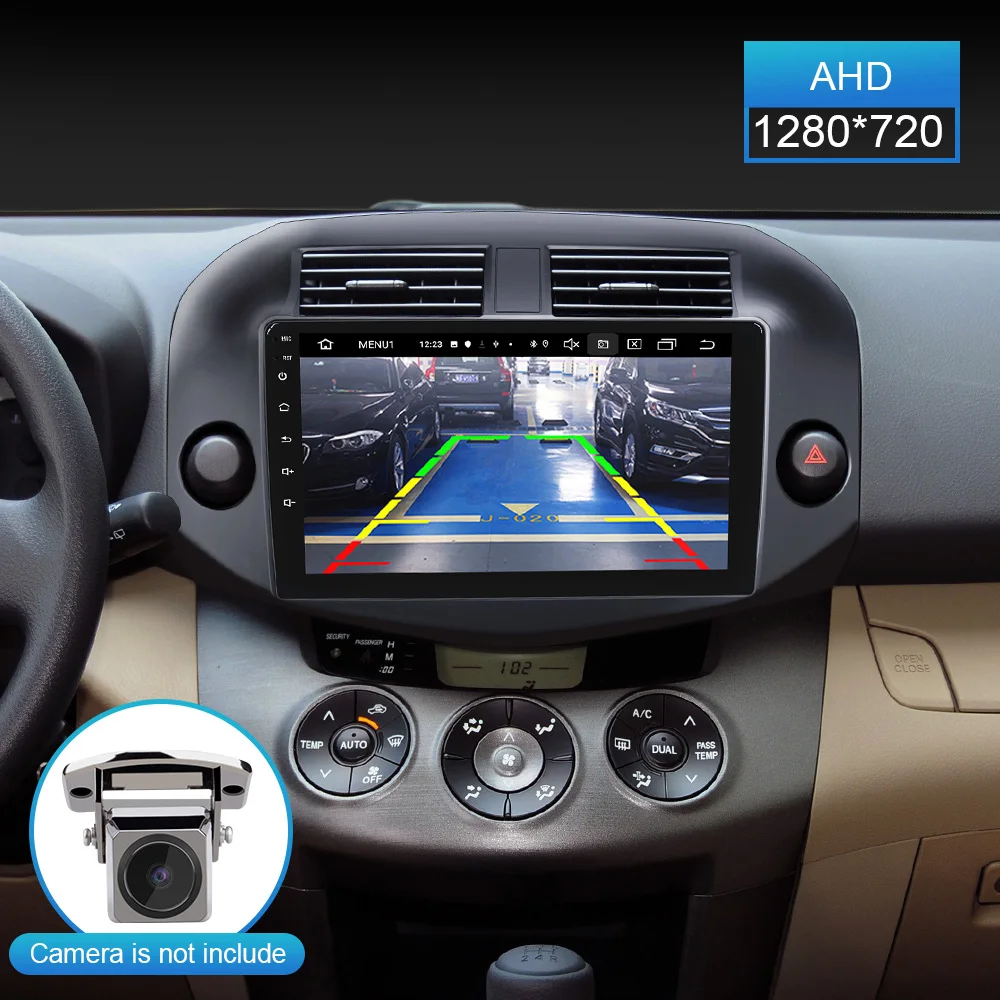 ISUDAR автомобильное радио для Toyota RAV4 2005 2006 2008 2009-2012 2 din Android 9 Авторадио Мультимедиа