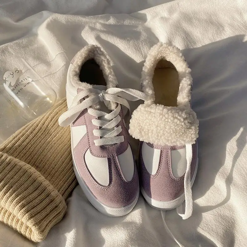 

Platform Shoes Woman Winter Sneakers for Women Casual Sneaker Female Shoe Winter Shoes Women's Sneakers 2020 Woman Fashion Warm