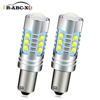 2pcs 80w 16smd xbd chips car canbus bulbs ba9s t4w bax9s h6w bay9s h21w white interior lights led clearance lamp ac12v 24v