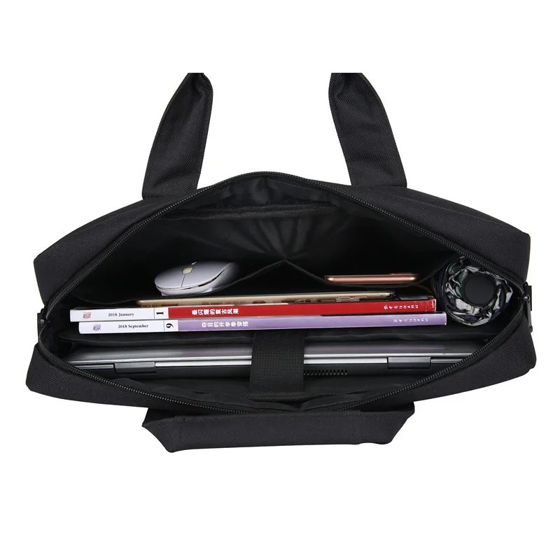 Сумка для ноутбука 13 дюймов 14 дюймов 15,6 дюймов, деловая мужская сумка, водонепроницаемая сумка для документов от AliExpress WW