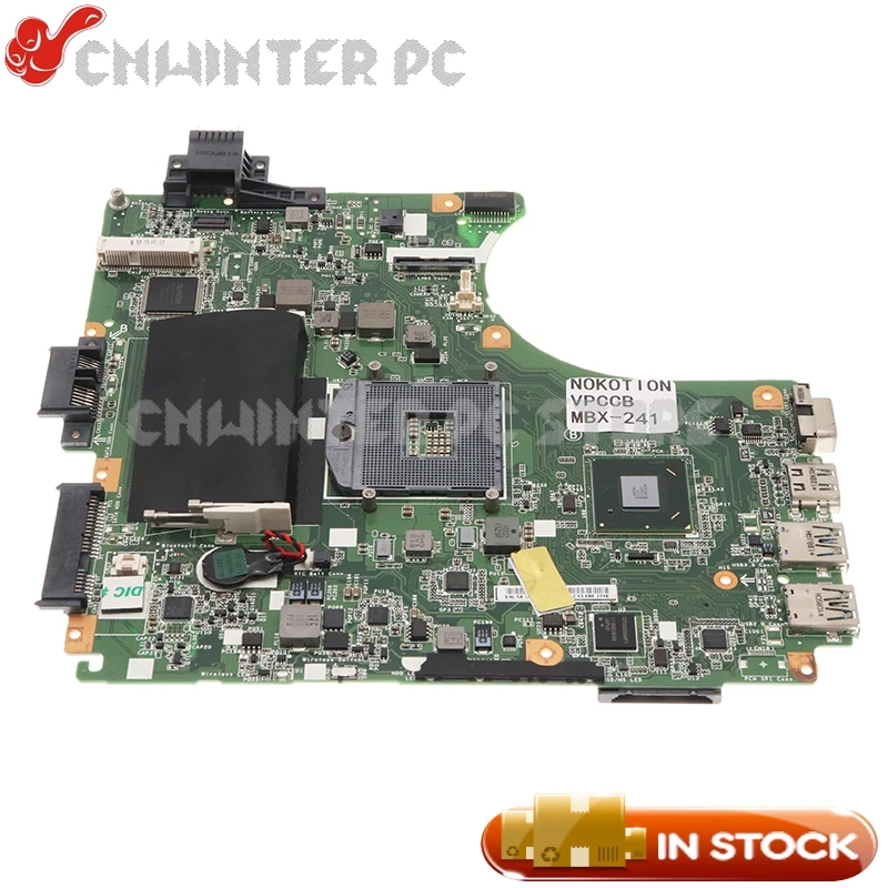 

NOKOTION A1871105A V061 1P-0114J00-6013 MBX-241 For SONY VAIO VPCCB Series Laptop motherboard HM65 DDR3