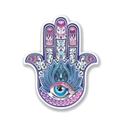 Наклейки Hamsa на автомобиль все видимые глаза, наклейки для автомобилей, мотоциклов, внешних аксессуаров, ПВХ наклейки для Lada, Vw, Bmw