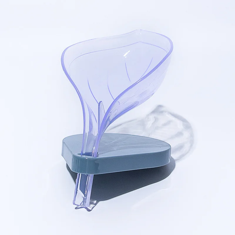 Ящик для мыла в форме листа держатель поднос хранения посуды ванную комнату