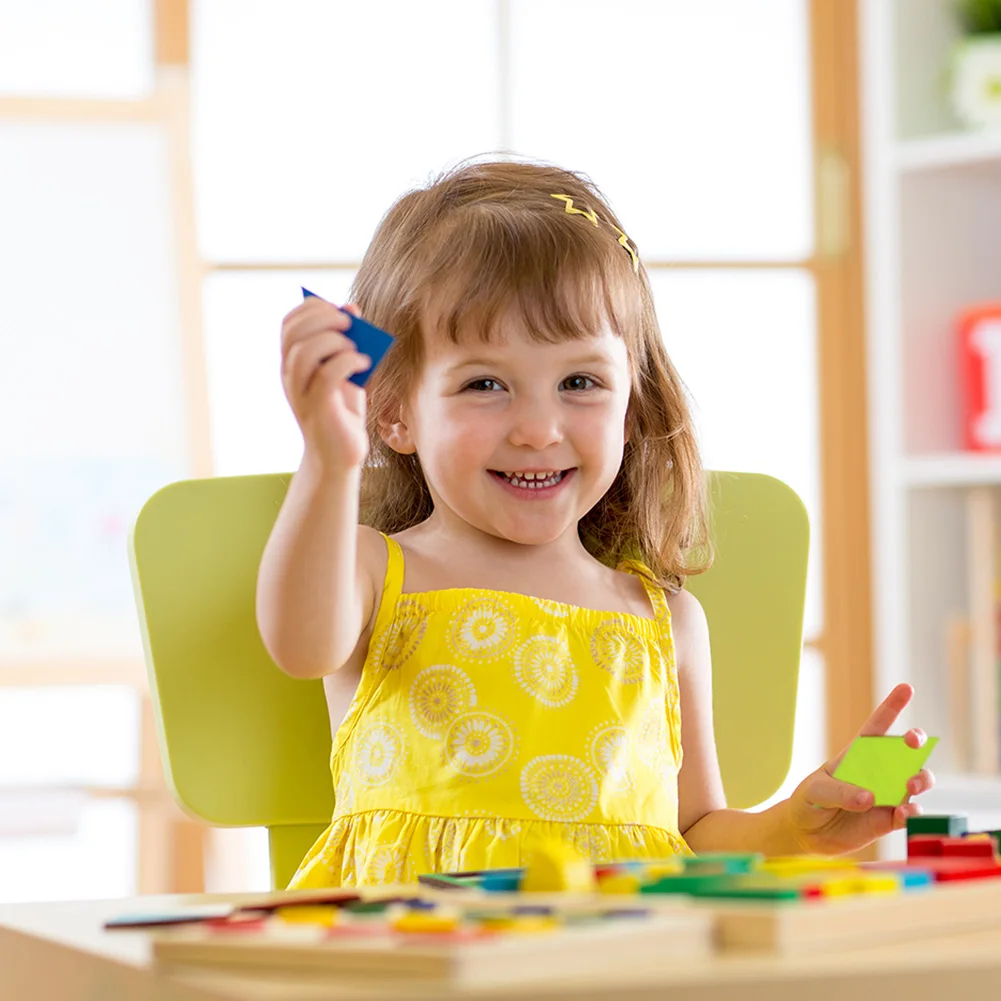 155pcs Wooden Jigsaw Puzzle Board Set Colorful Baby Montessori Educational Toys for Children Kids Learning Developing Toys