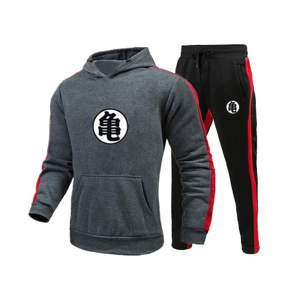 

2021 New 2 Pieces of BMW Men's Sportswear Wwith Hood + Standard Pants Hooded Sweatshirt Men's Casual Wear S-3XL