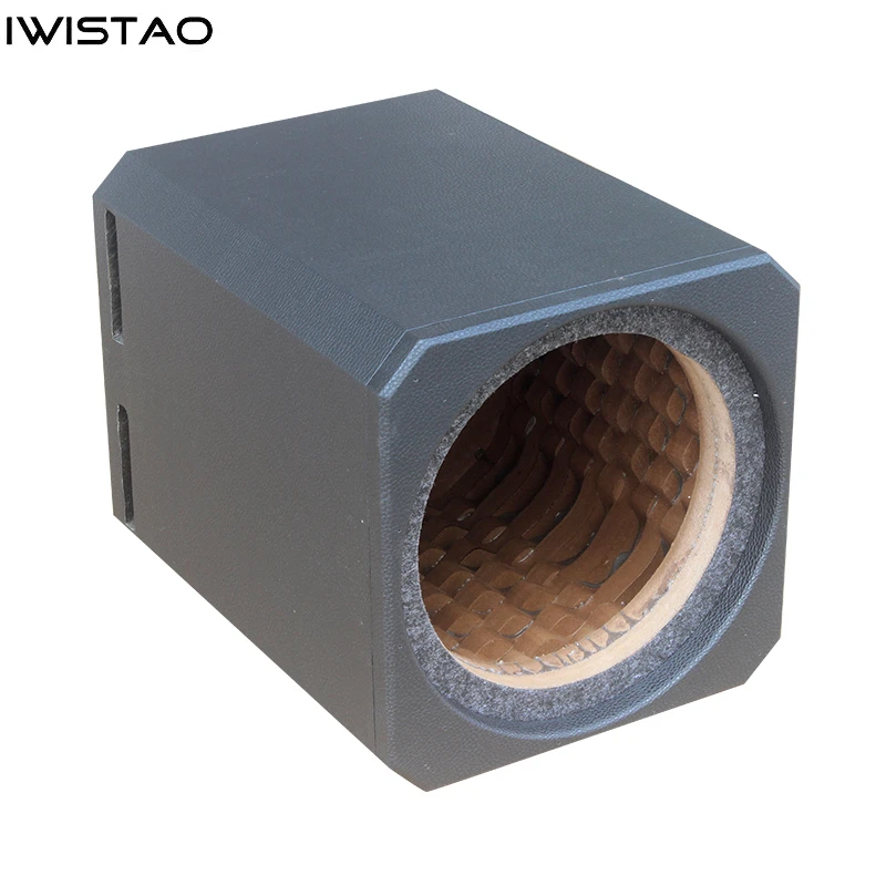 IWISTAO HIFI 10-дюймовый пассивный сабвуфер пустой шкаф сотовая плата HDF герметичный