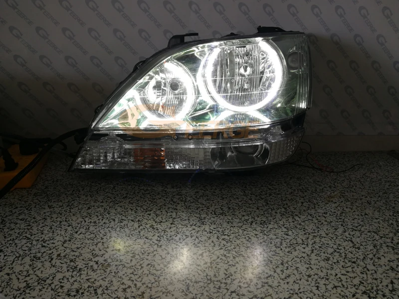 Для Toyota Harrier 1997 1998 1999 2000 2001 2002 2003 ультра яркий SMD светодиодный комплект колец