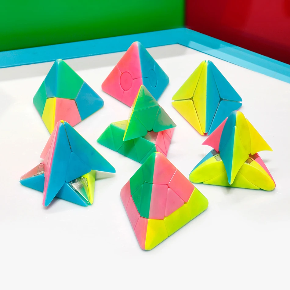 Новое поступление классный пазл MoYu Cubing волшебная фотография бумеранг ветряная