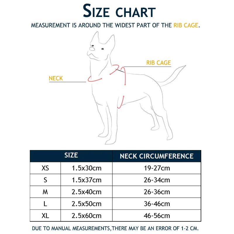Камуфляжный ошейник для собак Регулируемый из дышащей ткани больших щенков