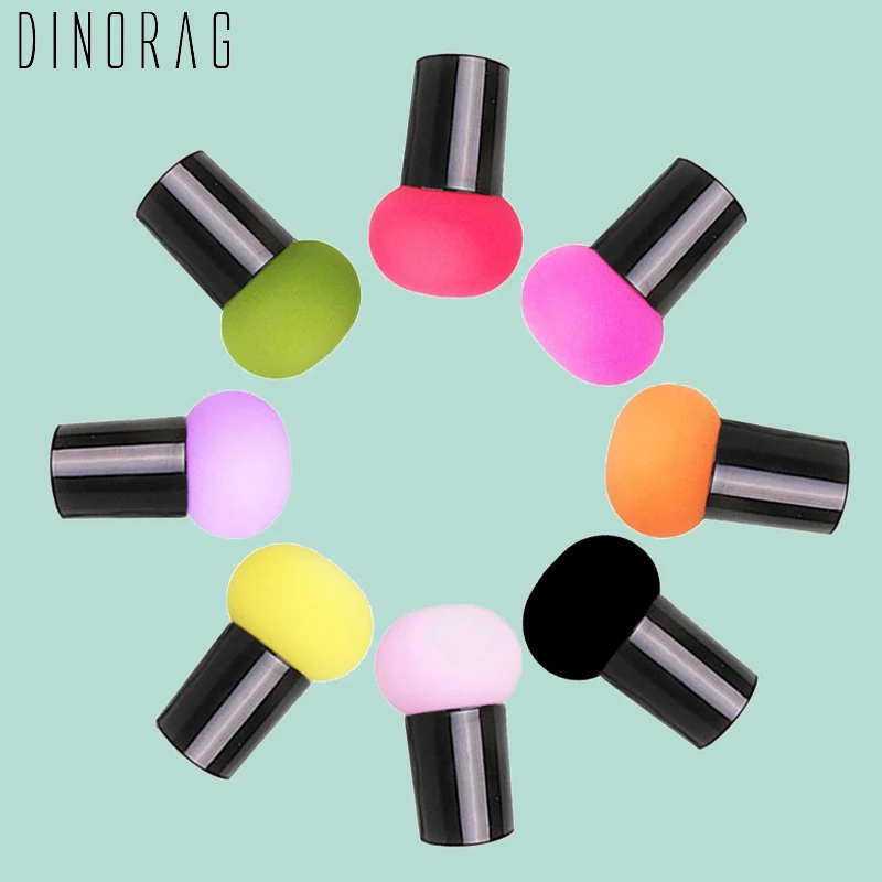 

Спонж косметический Dinorag 1 шт., мягкая губка для тонального крема для женщин, в форме грибов, инструменты для макияжа
