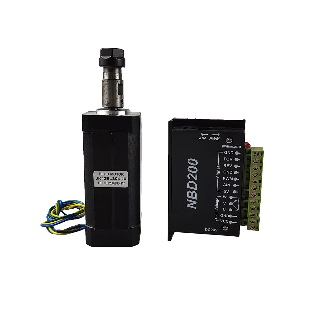 Высокоскоростной бесщеточный шпиндель 400 Вт 10800 об/мин постоянного тока