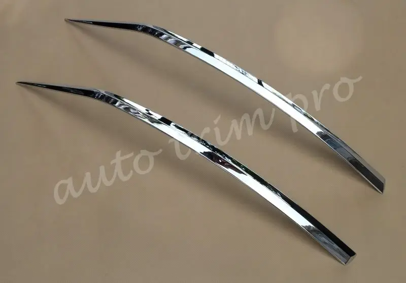 Хромированная накладка на переднюю решетку бампера гриля в полоску для Nissan Qashqai