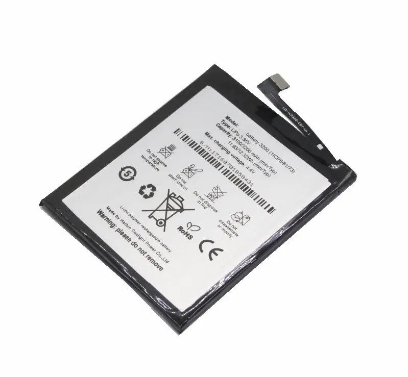 10 шт./лот 3200 мАч Сменный аккумулятор для телефона BQ bq3200 bq Aquaris X5 Plus перезаряжаемые