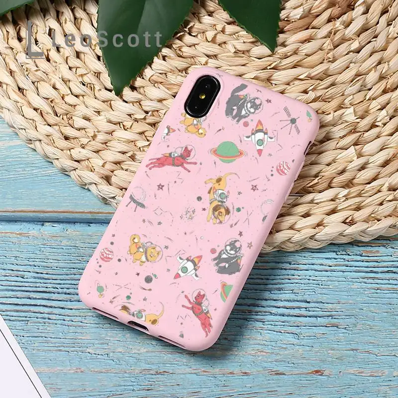

Starry Universe Phone Case Candy Color Phone Case for iPhone 11 pro XS MAX 8 7 6 6S Plus X 5S SE 2020 XR