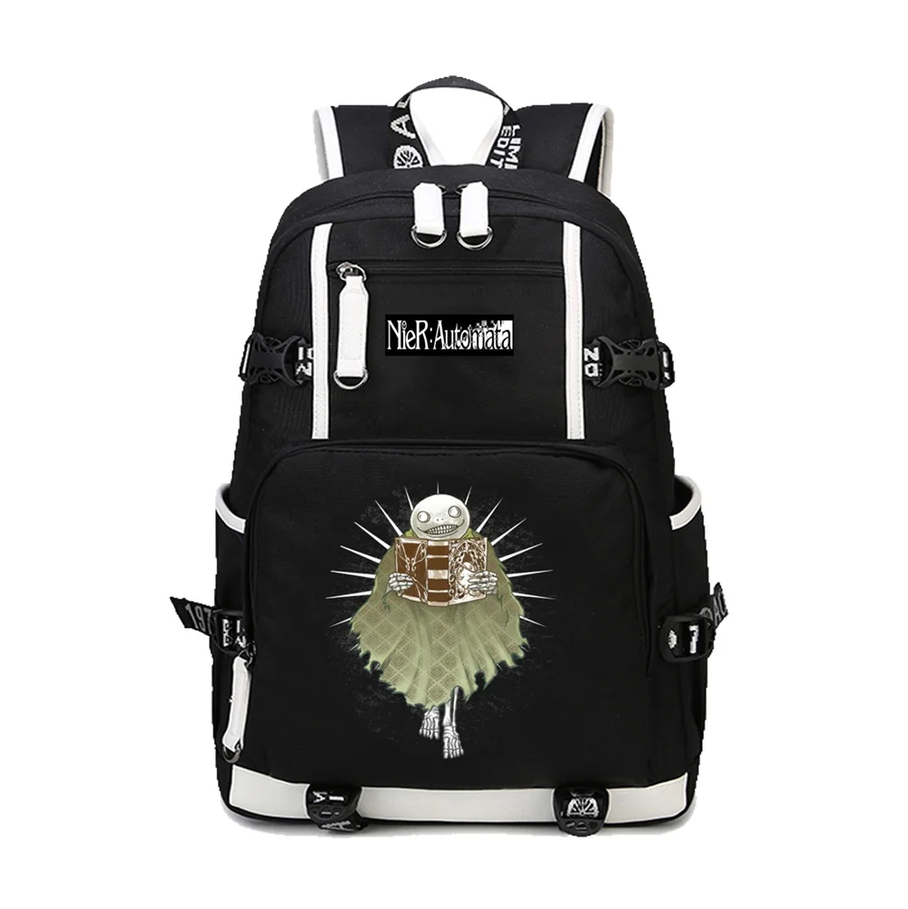 

Game NieR:Automata backpack YoRHa Type No. 2B backpack School Bags Teenages Children Shoulder Bags Rucksack Unisex Backpacks