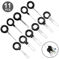 11pcs car terminal removal kit wiring crimp connector pin extractor puller terminal repair professional tools