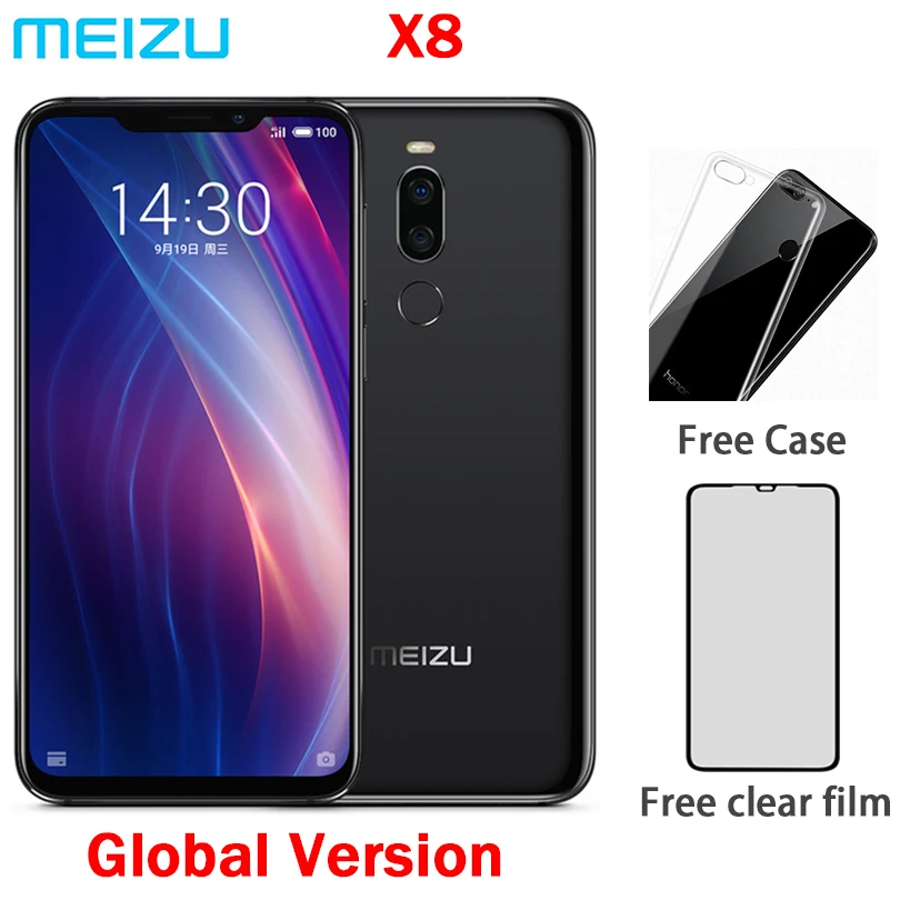 Глобальная версия Meizu X8 64 Гб 4G LTE мобильный телефон Snapdragon 710 Восьмиядерный 6 2 дюйма