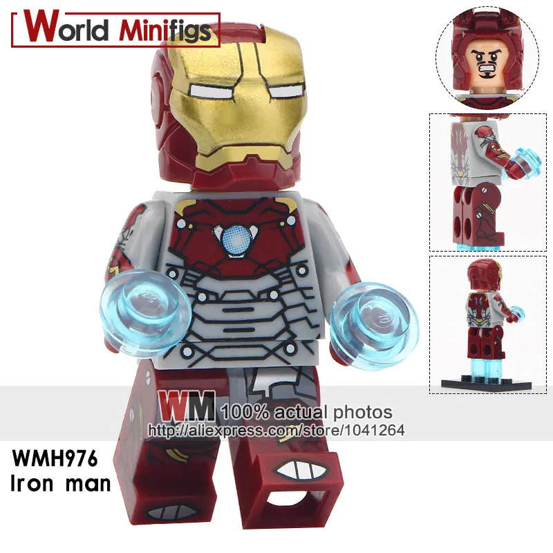 Абрикосовый Одиночные костюмы астронавтов Marvel Super Heroes Observator Капитан Америка Vision Pepper Deadth Vision строительные блоки детские игрушки - Цвет: Абрикосовый