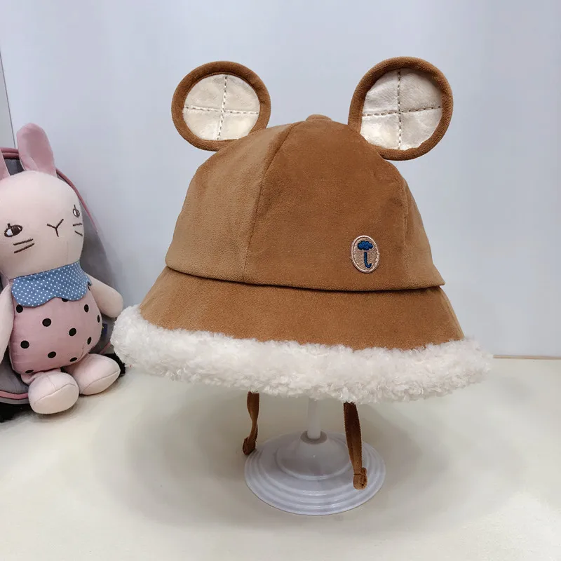 

Children's Clothing 2021 New Fashion And Simple Winter Boys And Girls Cute Little Ears Plush Hat