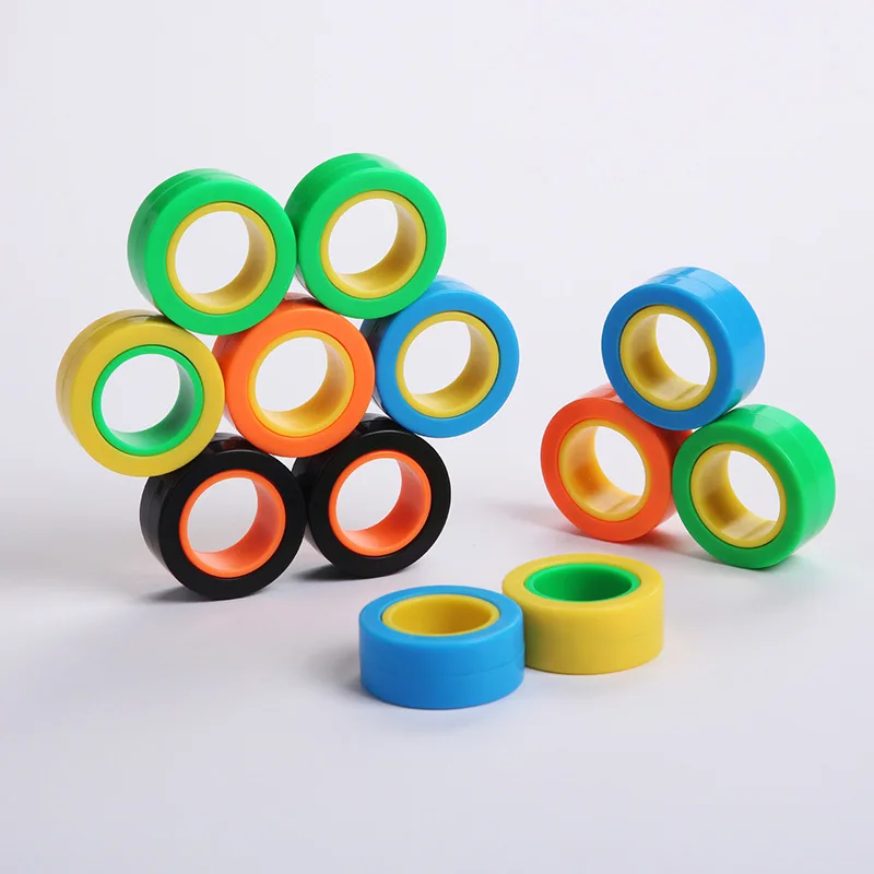ZK20 игрушки Fidget Непоседа куб игрушка для снятия стресса в ролик пальца кольцо
