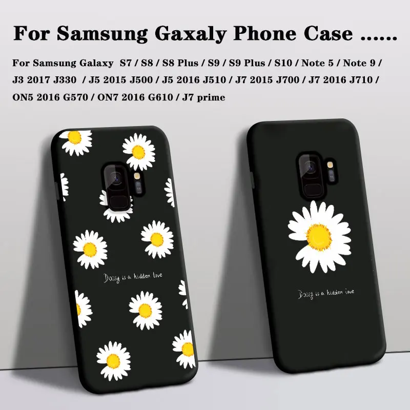 Чехол для телефона Samsung Galaxy J500 J510 J700 J710 силиконовый чехол note 5 S7 S8 S9 plus j7 prime on7 on5 2016