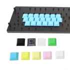 Пустые напечатанные колпачки клавиш PBT DSA 1u для игровой механической клавиатуры